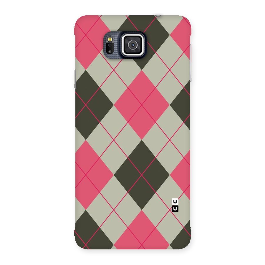 Check And Lines Back Case for Galaxy Alpha