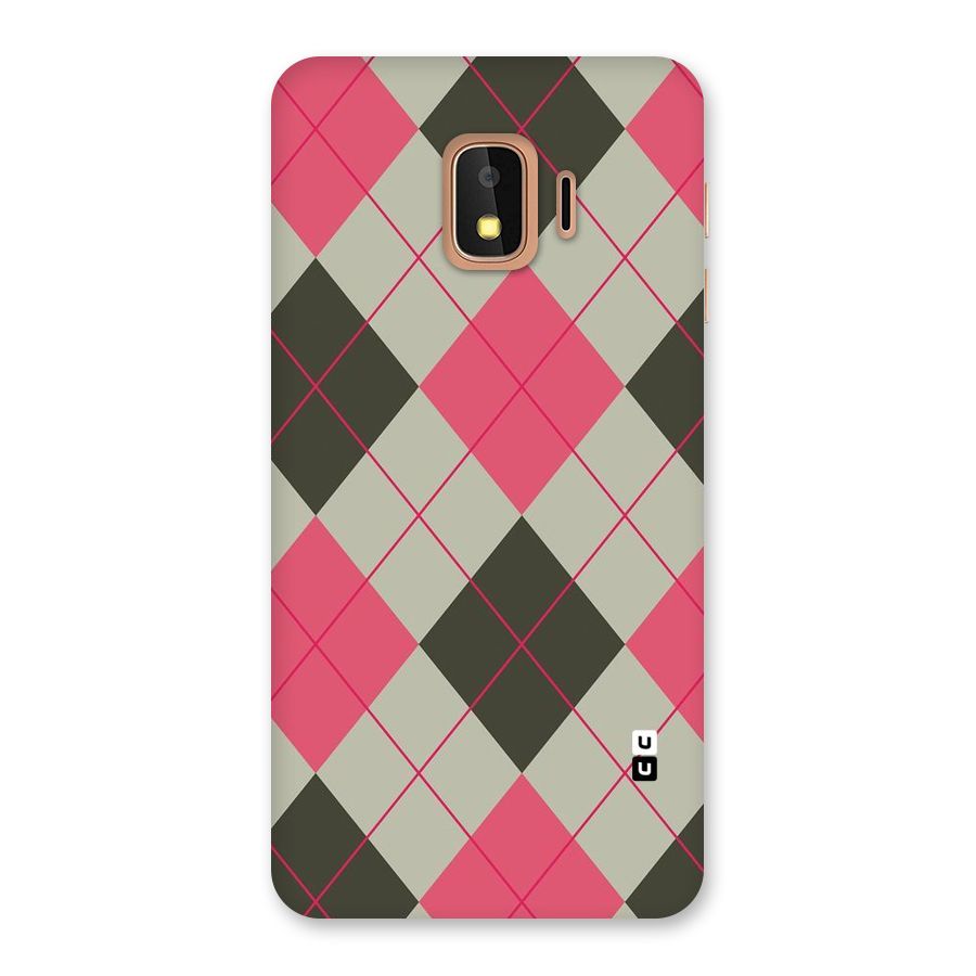 Check And Lines Back Case for Galaxy J2 Core