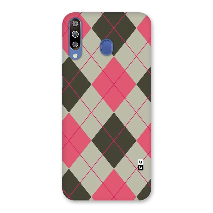 Check And Lines Back Case for Galaxy M30