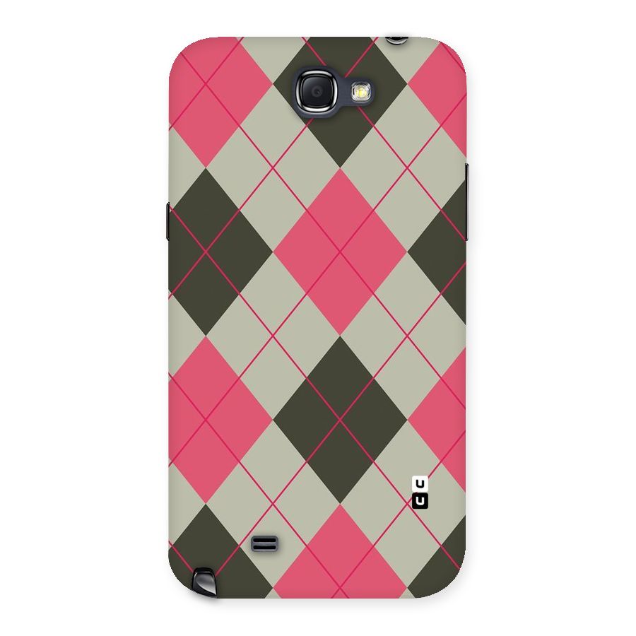 Check And Lines Back Case for Galaxy Note 2