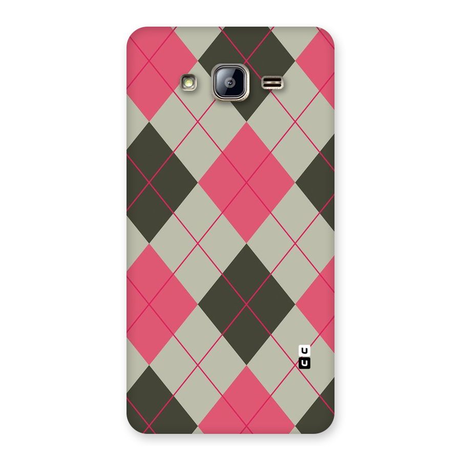 Check And Lines Back Case for Galaxy On5