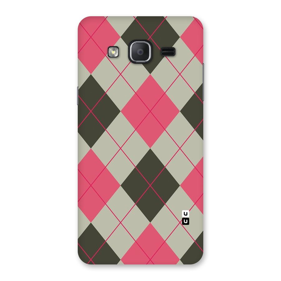 Check And Lines Back Case for Galaxy On7 2015
