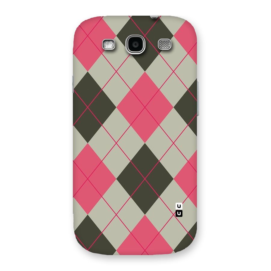 Check And Lines Back Case for Galaxy S3 Neo