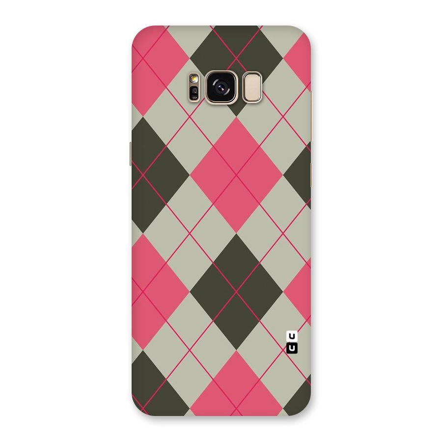 Check And Lines Back Case for Galaxy S8 Plus