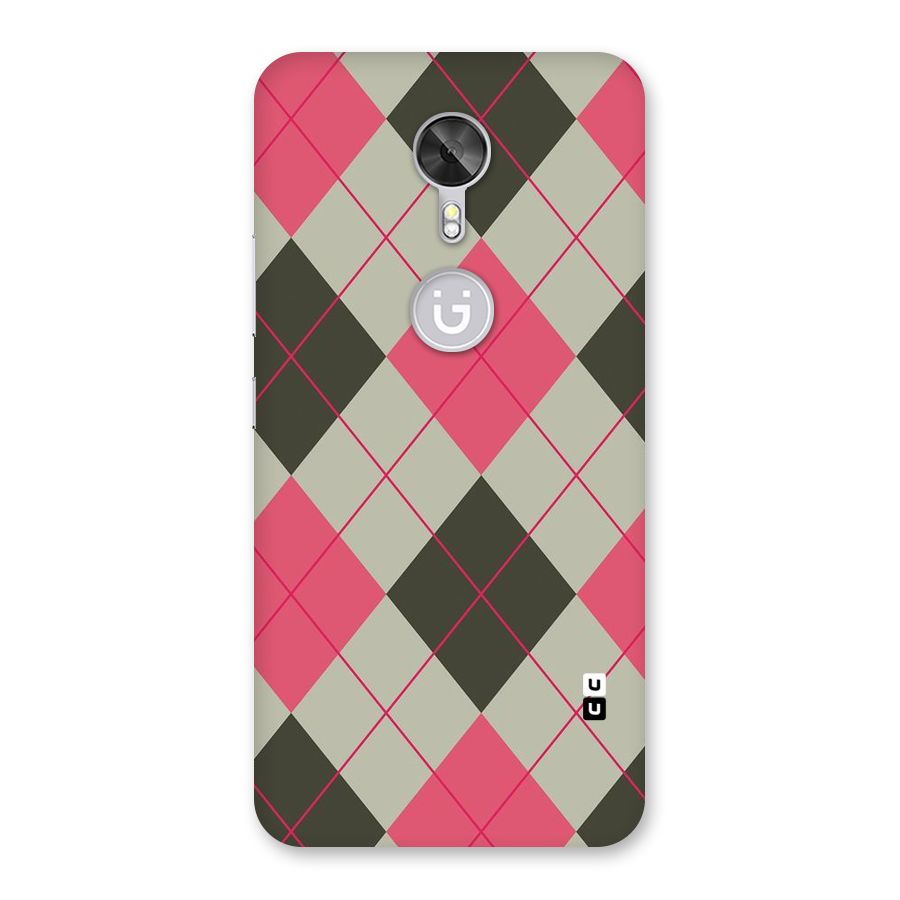 Check And Lines Back Case for Gionee A1