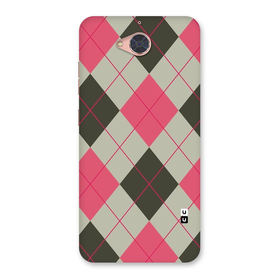 Check And Lines Back Case for Gionee S6 Pro