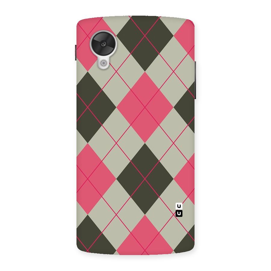 Check And Lines Back Case for Google Nexsus 5