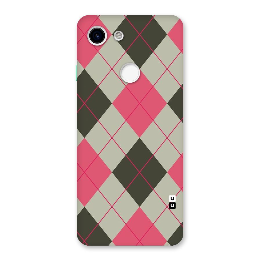 Check And Lines Back Case for Google Pixel 3