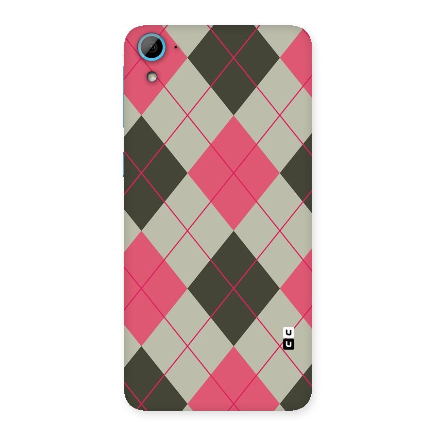 Check And Lines Back Case for HTC Desire 826