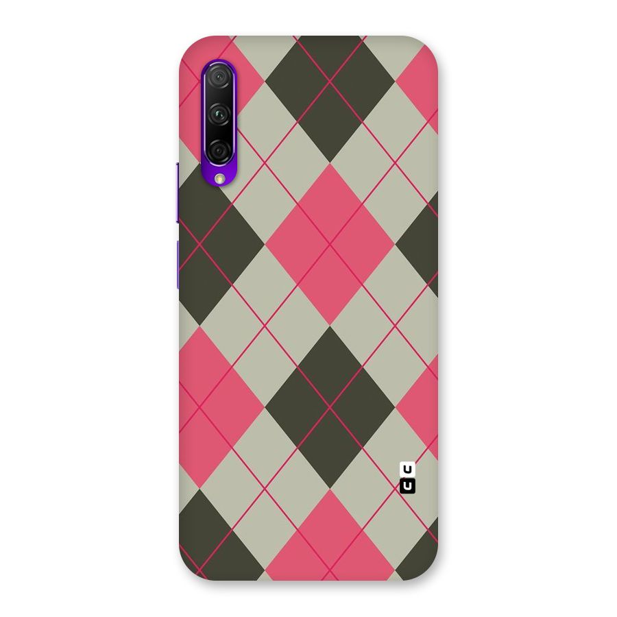 Check And Lines Back Case for Honor 9X Pro