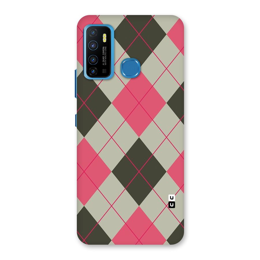 Check And Lines Back Case for Infinix Hot 9