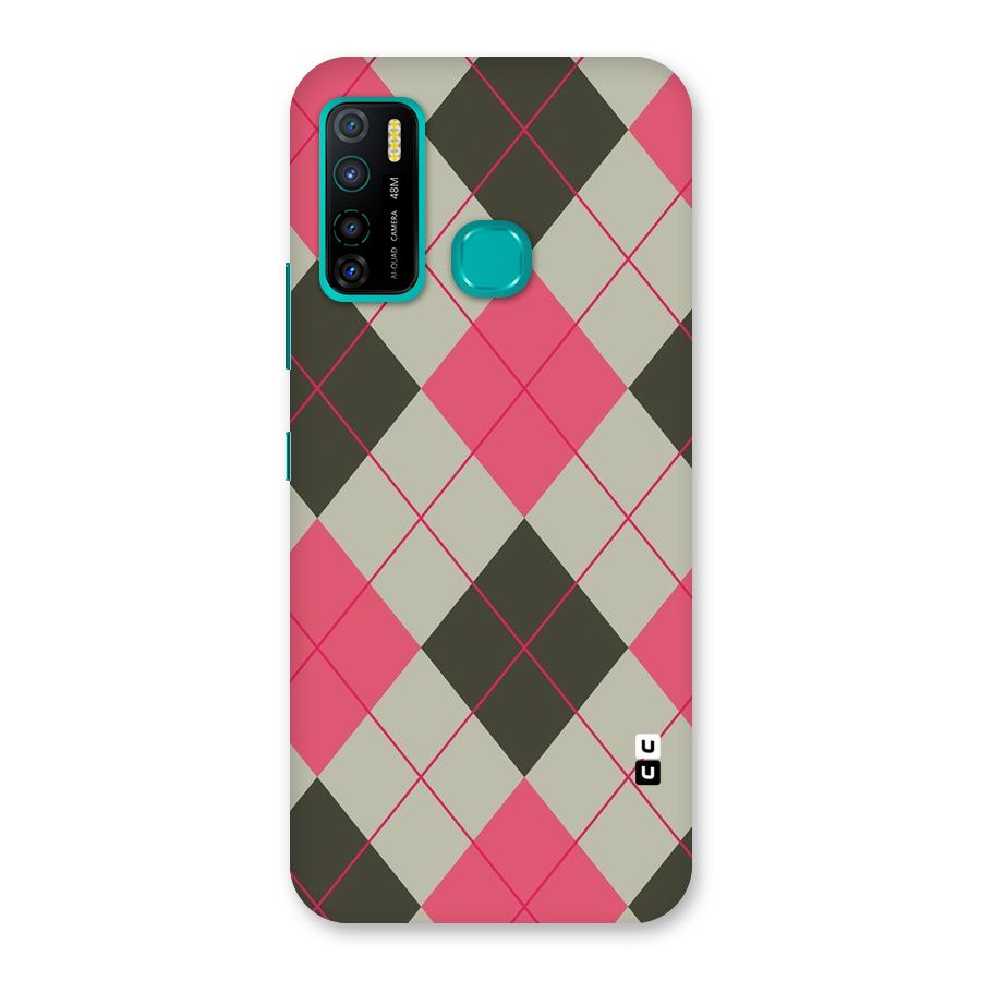 Check And Lines Back Case for Infinix Hot 9 Pro