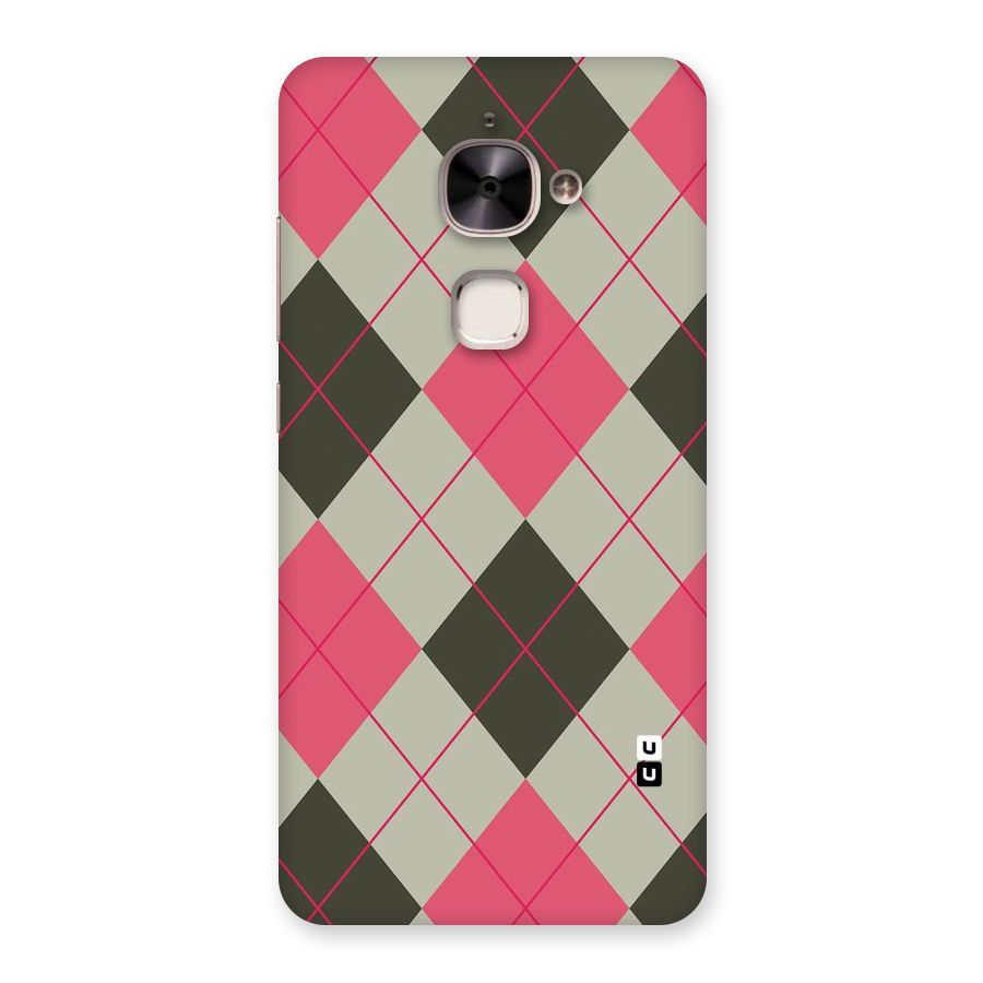 Check And Lines Back Case for Le 2