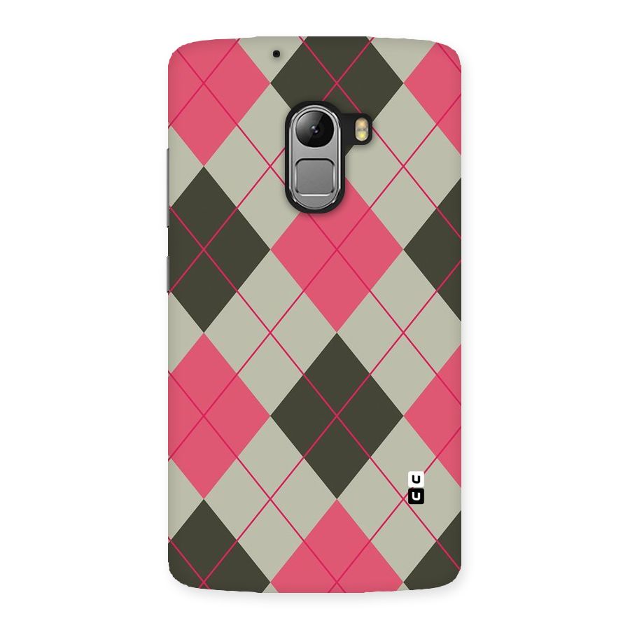 Check And Lines Back Case for Lenovo K4 Note