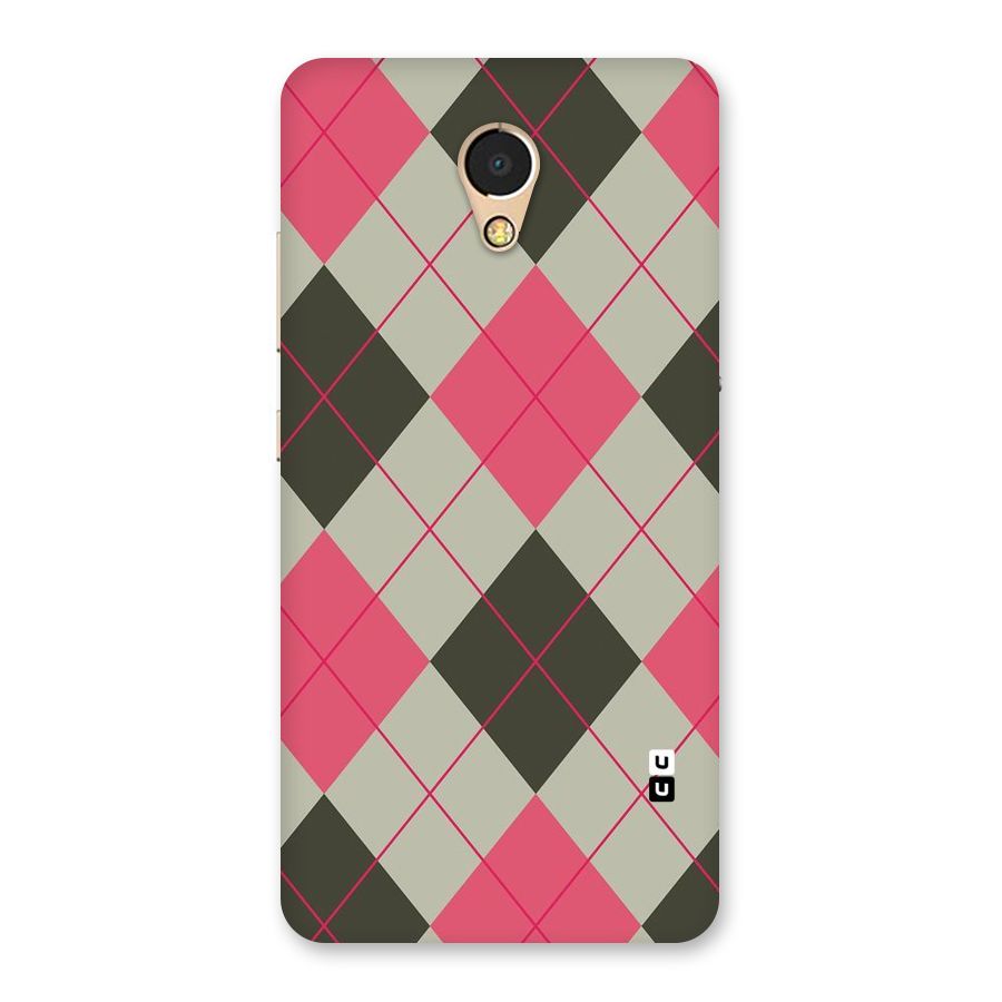 Check And Lines Back Case for Lenovo P2