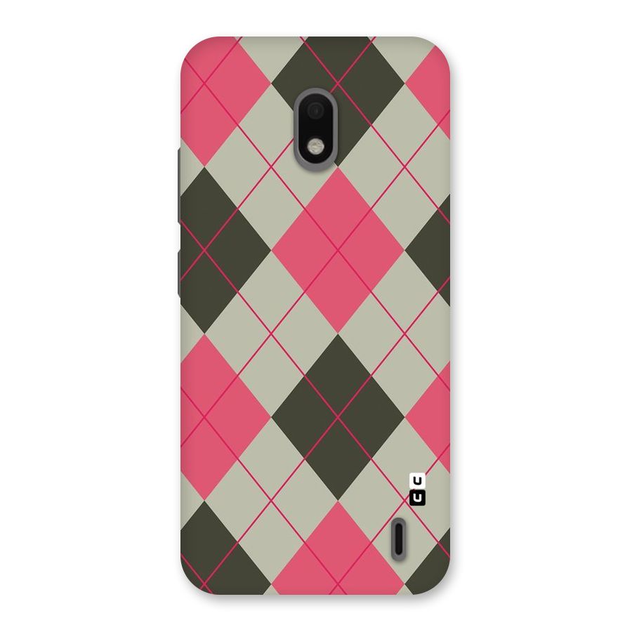 Check And Lines Back Case for Nokia 2.2