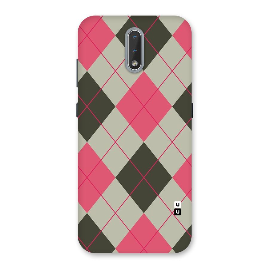 Check And Lines Back Case for Nokia 2.3