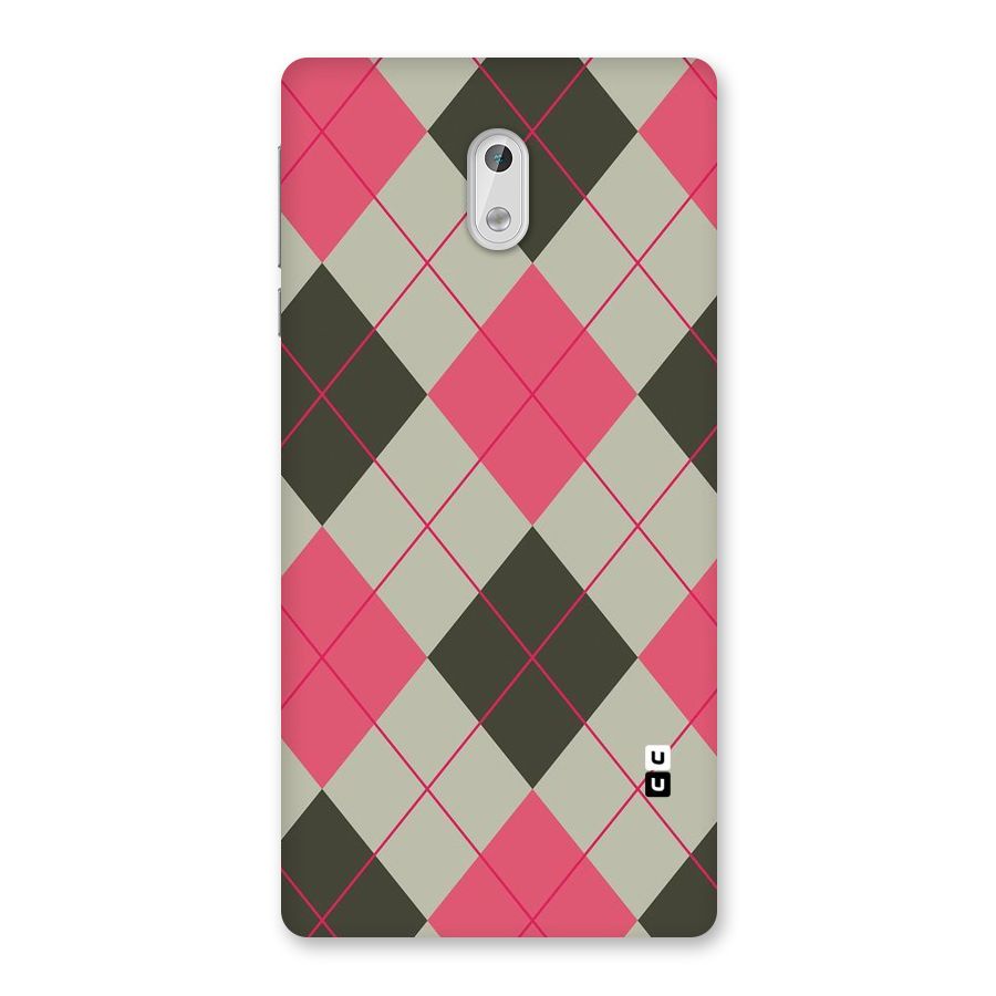 Check And Lines Back Case for Nokia 3