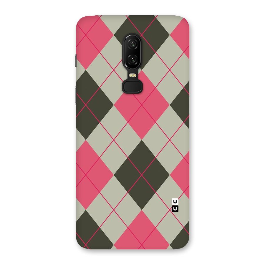 Check And Lines Back Case for OnePlus 6
