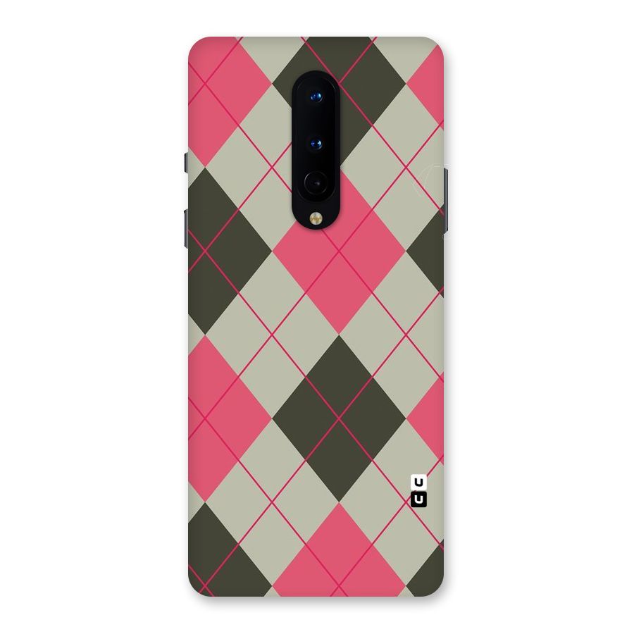 Check And Lines Back Case for OnePlus 8