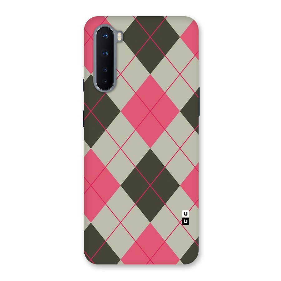 Check And Lines Back Case for OnePlus Nord