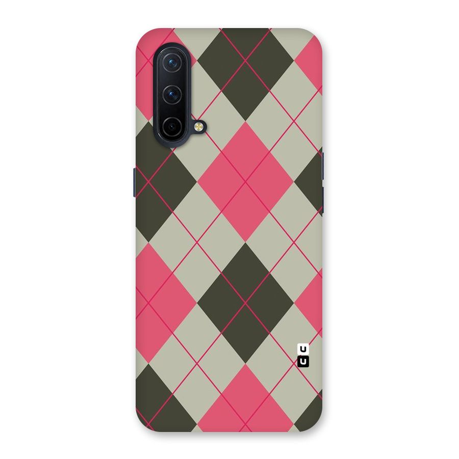 Check And Lines Back Case for OnePlus Nord CE 5G