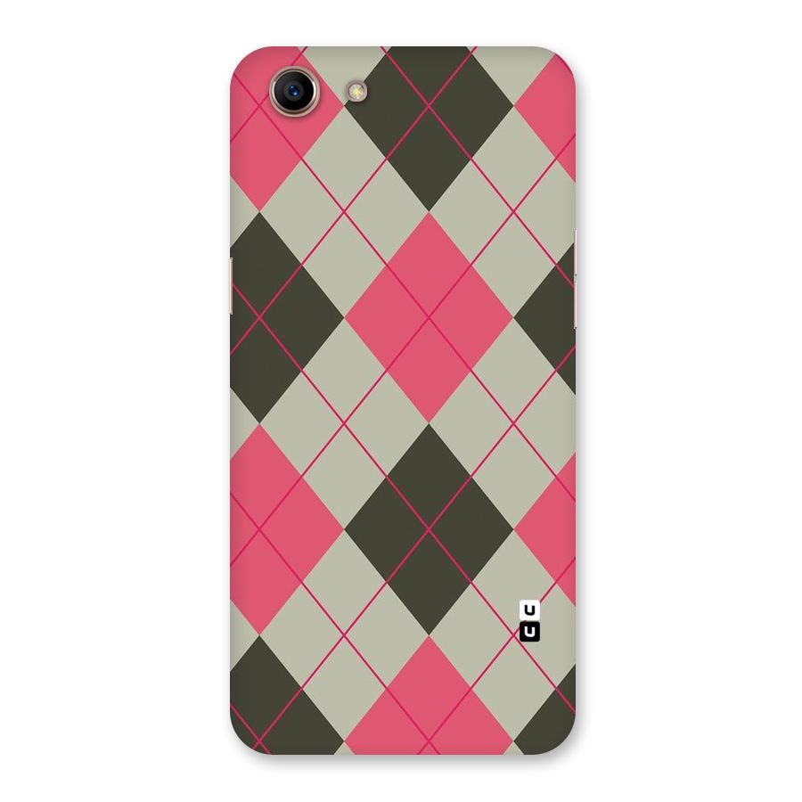 Check And Lines Back Case for Oppo A83 (2018)