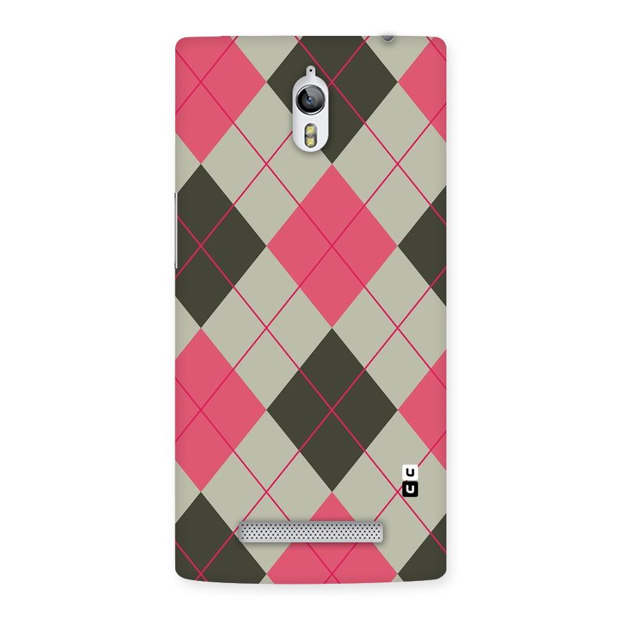 Check And Lines Back Case for Oppo Find 7