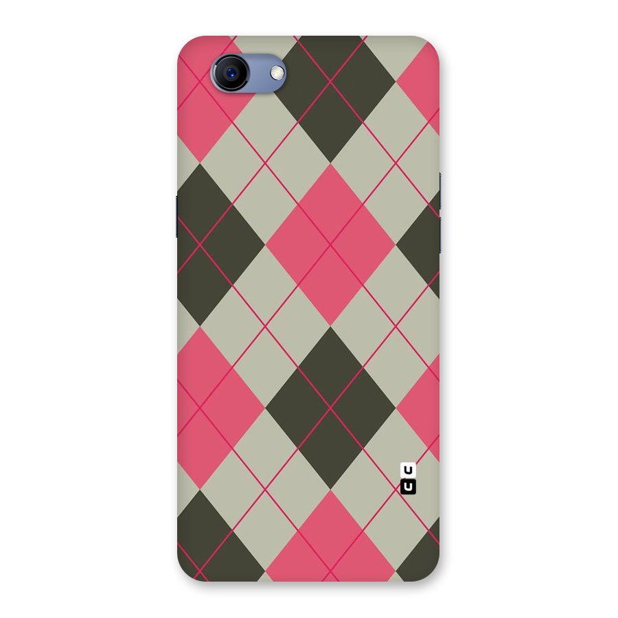 Check And Lines Back Case for Oppo Realme 1