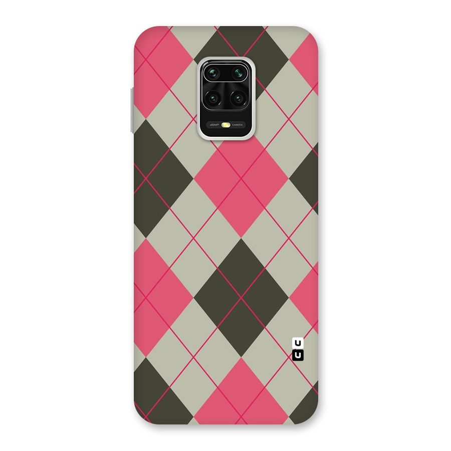 Check And Lines Back Case for Poco M2 Pro