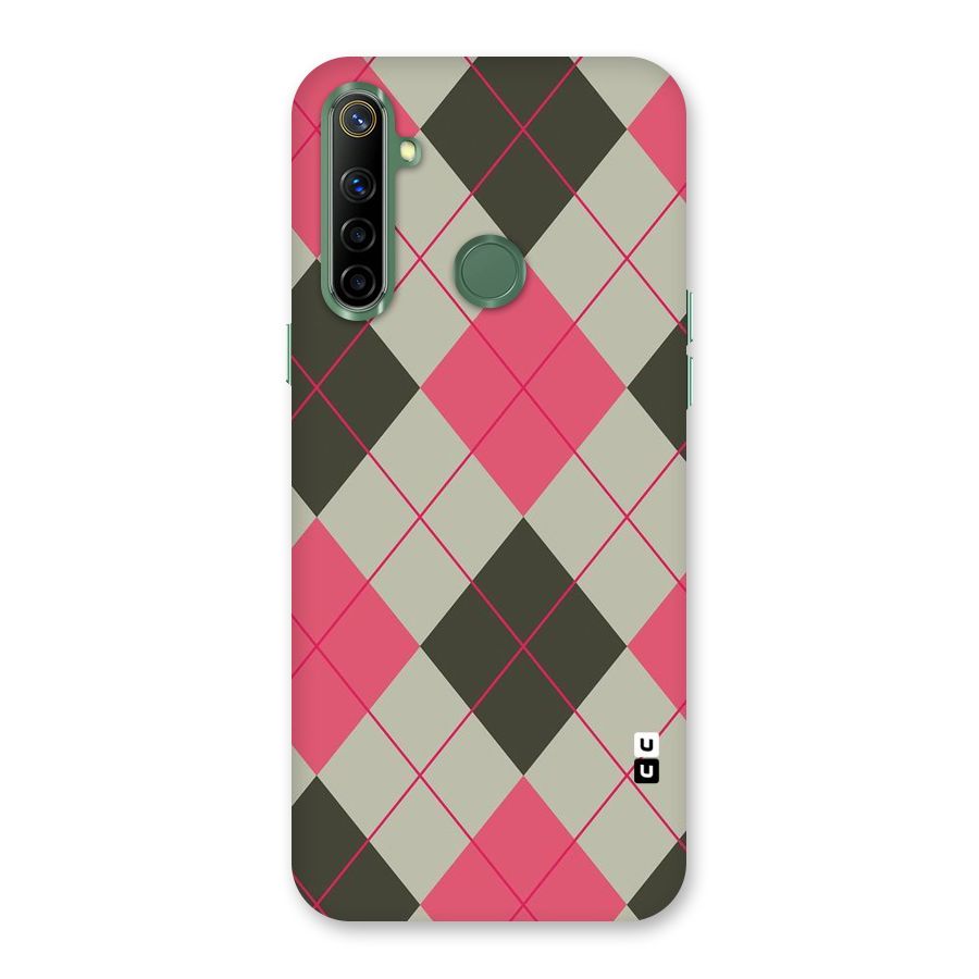 Check And Lines Back Case for Realme Narzo 10