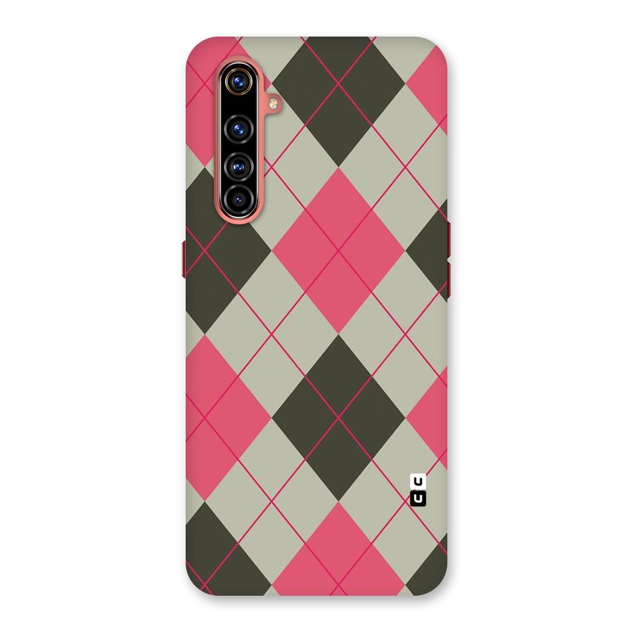 Check And Lines Back Case for Realme X50 Pro