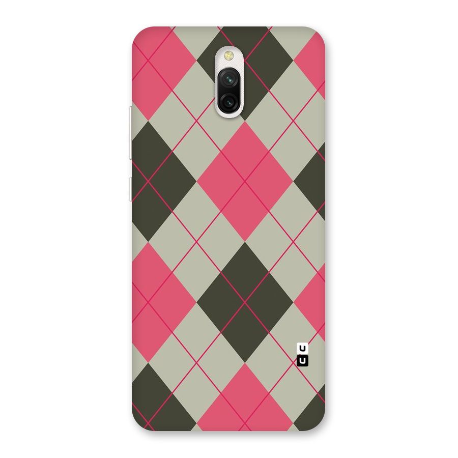 Check And Lines Back Case for Redmi 8A Dual