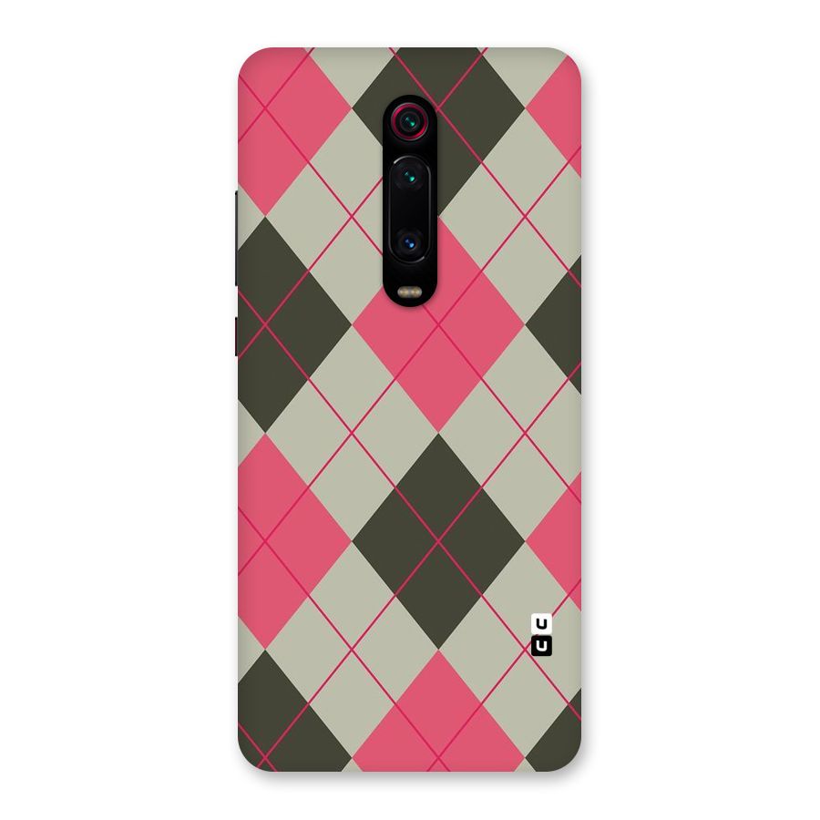 Check And Lines Back Case for Redmi K20