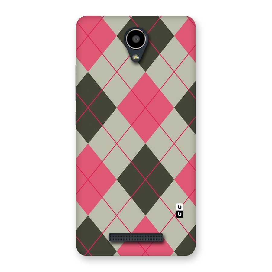 Check And Lines Back Case for Redmi Note 2