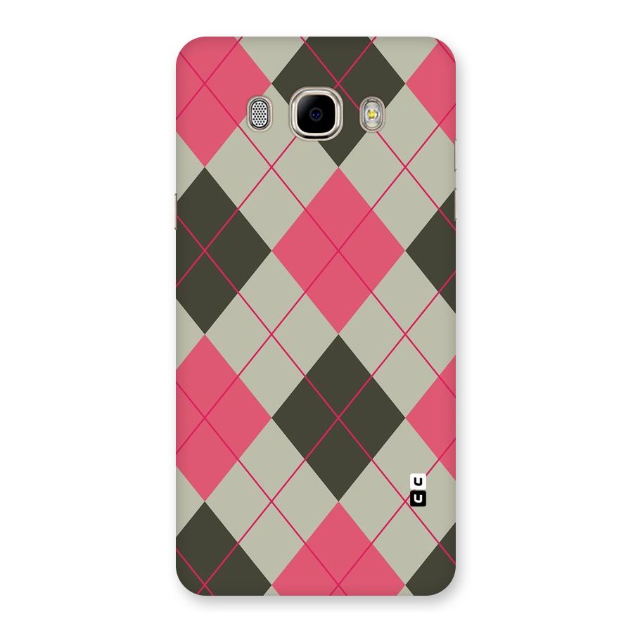 Check And Lines Back Case for Samsung Galaxy J7 2016
