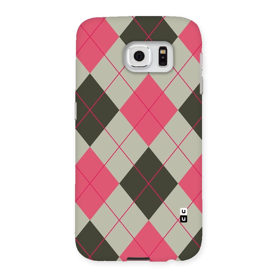 Check And Lines Back Case for Samsung Galaxy S6