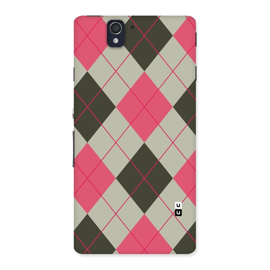 Check And Lines Back Case for Sony Xperia Z
