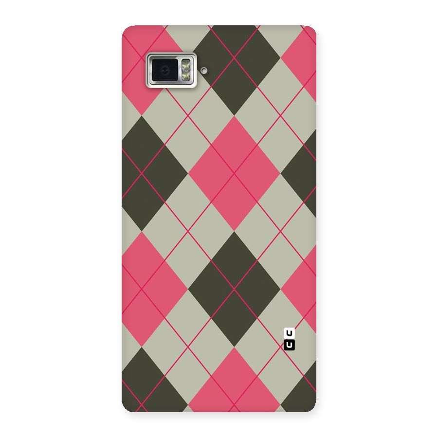 Check And Lines Back Case for Vibe Z2 Pro K920
