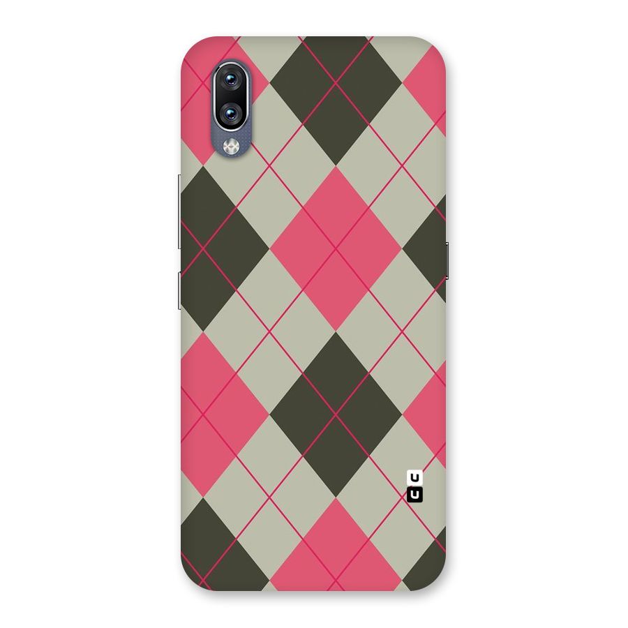 Check And Lines Back Case for Vivo NEX