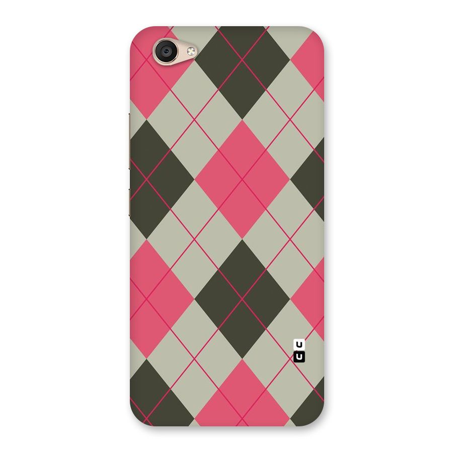 Check And Lines Back Case for Vivo V5 Plus