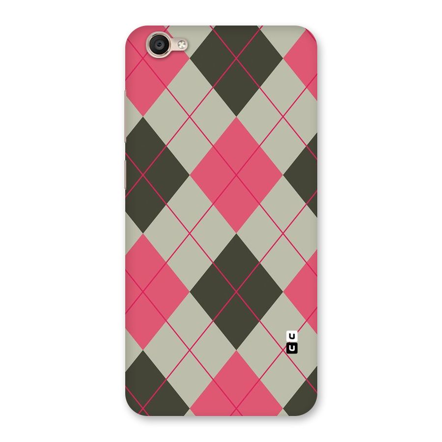 Check And Lines Back Case for Vivo Y55s