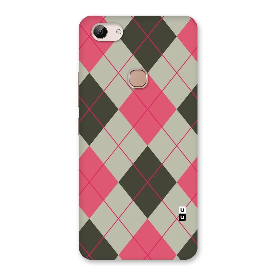Check And Lines Back Case for Vivo Y83