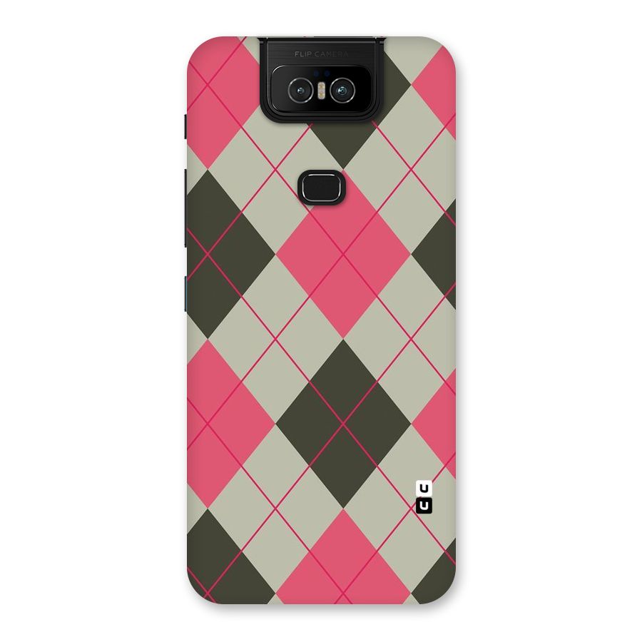 Check And Lines Back Case for Zenfone 6z