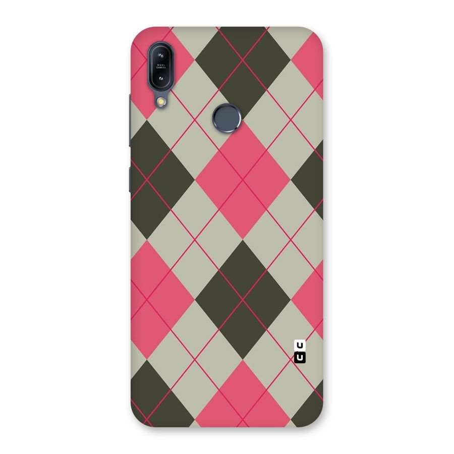Check And Lines Back Case for Zenfone Max M2