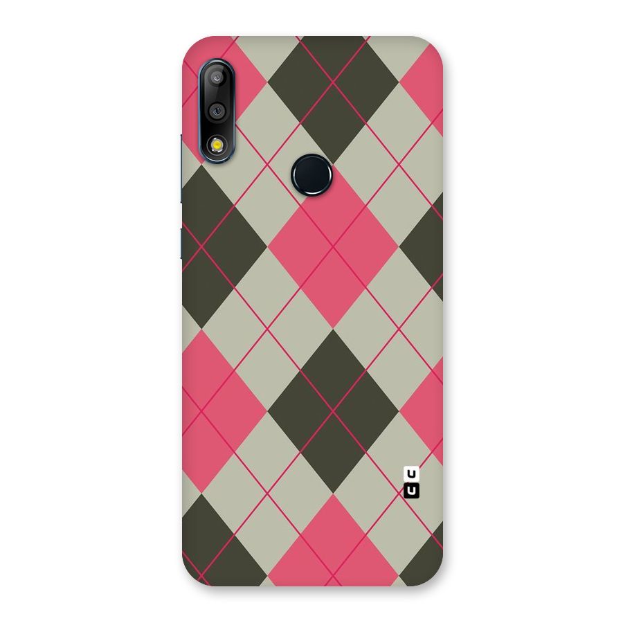 Check And Lines Back Case for Zenfone Max Pro M2