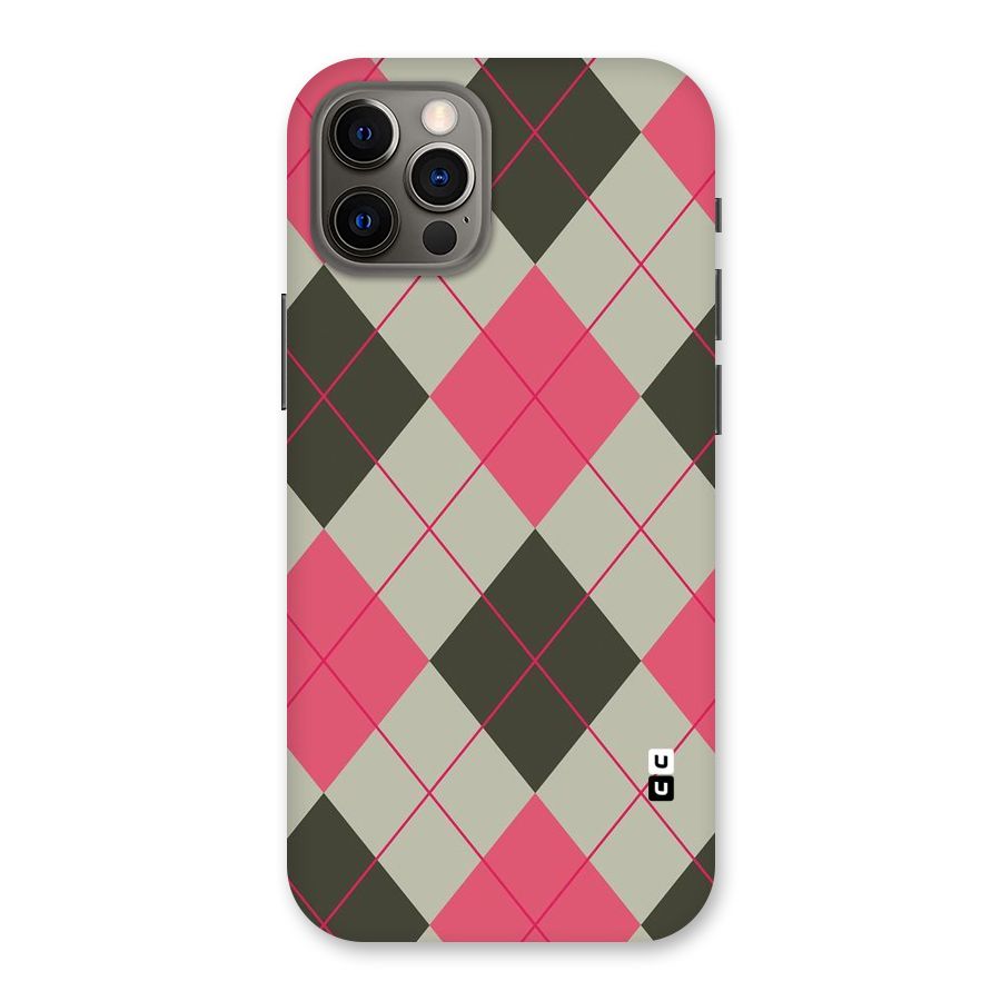 Check And Lines Back Case for iPhone 12 Pro