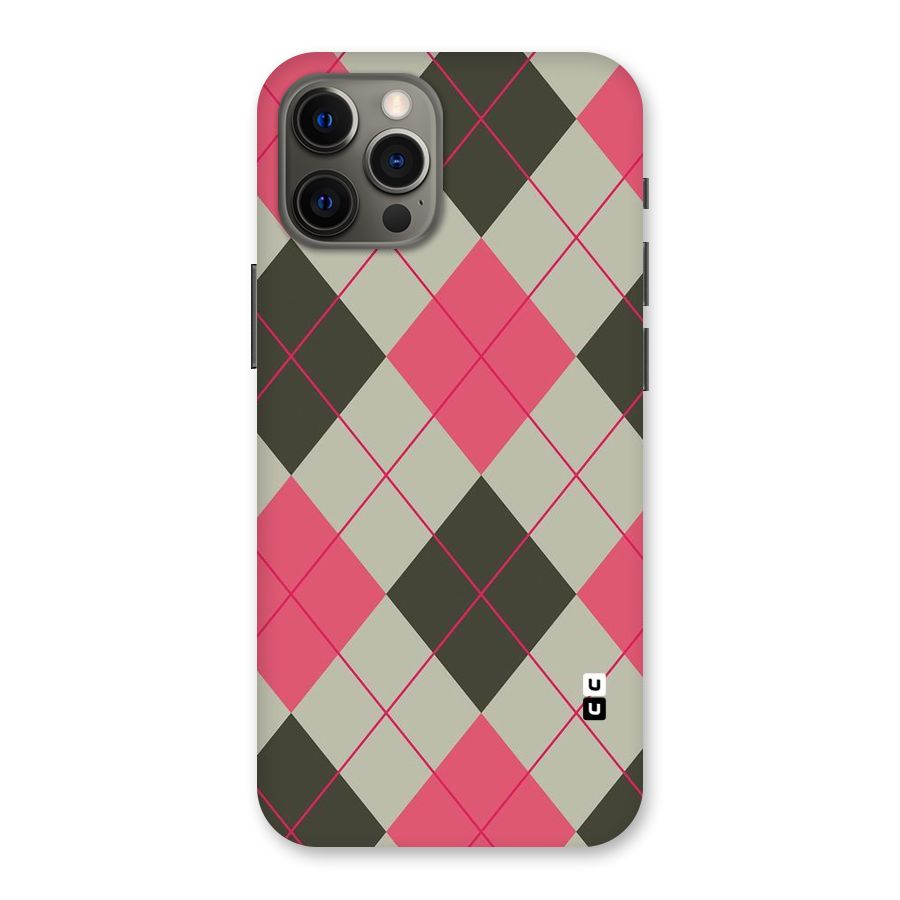 Check And Lines Back Case for iPhone 12 Pro Max