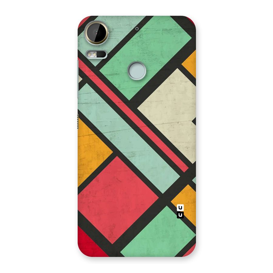 Check Colors Back Case for Desire 10 Pro