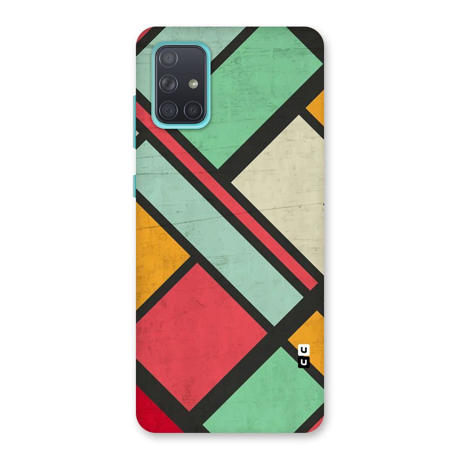 Check Colors Back Case for Galaxy A71